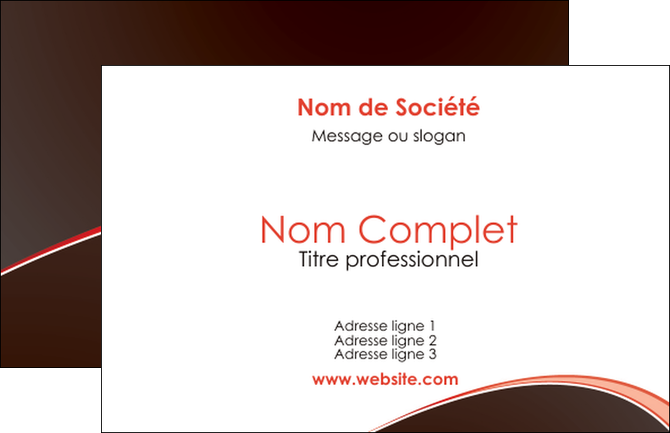 personnaliser modele de carte de visite texture contexture structure MIDBE95918