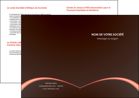 imprimerie depliant 2 volets  4 pages  texture contexture structure MIDBE95954