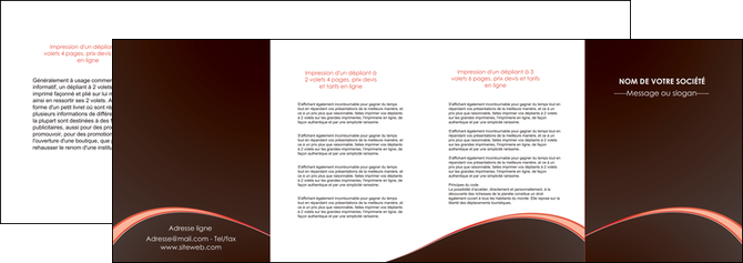 faire depliant 4 volets  8 pages  texture contexture structure MIDBE95962