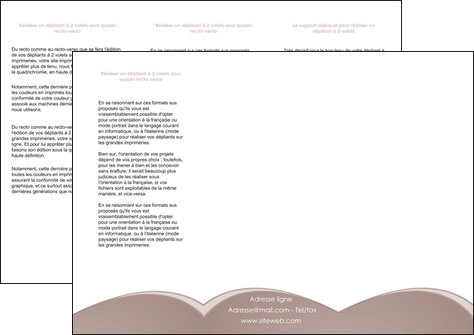 personnaliser maquette depliant 3 volets  6 pages  texture contexture structure MFLUOO95978