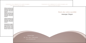 faire modele a imprimer depliant 2 volets  4 pages  texture contexture structure MIDLU95982