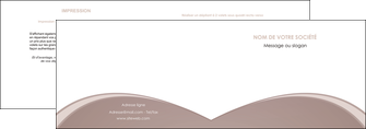 impression depliant 2 volets  4 pages  texture contexture structure MIDLU95998