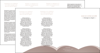 impression depliant 4 volets  8 pages  texture contexture structure MIDLU96018