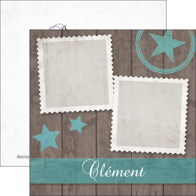 impression flyers fairepart fille garcon MIDBE96352
